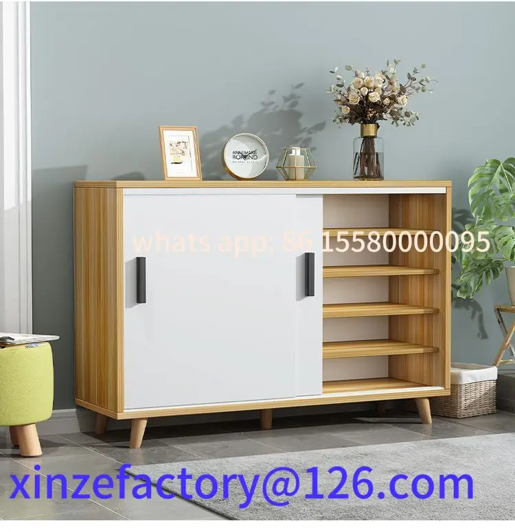 

Customizable push-pull shoe simple modern balcony cabinet
