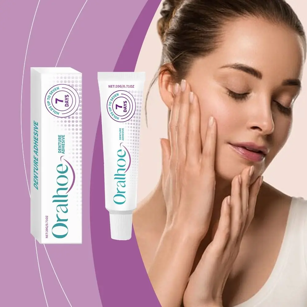 لاصق أسنان مناسب بدون خياطة، قابل لإعادة الاستخدام، مريح لتثبيت الأسنان، لاصق للعناية بصحة الفم، لاصق أسنان من البلاستيك الحراري #1