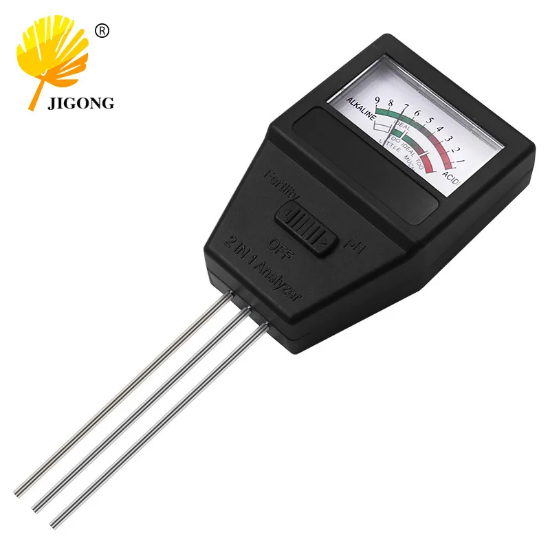 Soil fertility tester 2-in-1 PH flower gardening moisture Gardening and grass pen