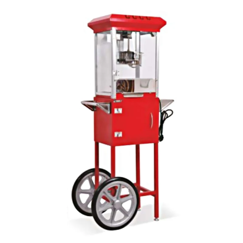 Professional Automatic Cinema Popcorn Machine Maker Commercial Popcorn Making Machine