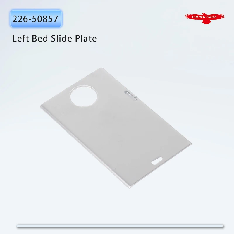 226-50857 Left Bed Slide Plate ASM. Fit JUKI LH-3128, LH-3168, LH-3178, LH-3188 Industrial Double Needle Sewing Machines