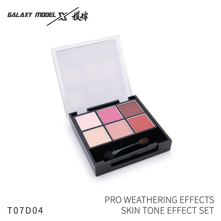 Galaxy T07D01-T07D06 6 Farben Weathering Master Pastellpulver-Set für Gunpla Militärmodell Figuren Diorama Realistische Effekte DIY – Detail 12