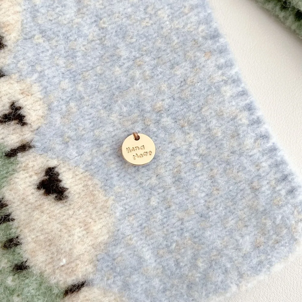 Fashion Cute Sheep Printed Knitted Scarf Windproof Cold Proof Warm Shawl Soft Neck Warmer Winter