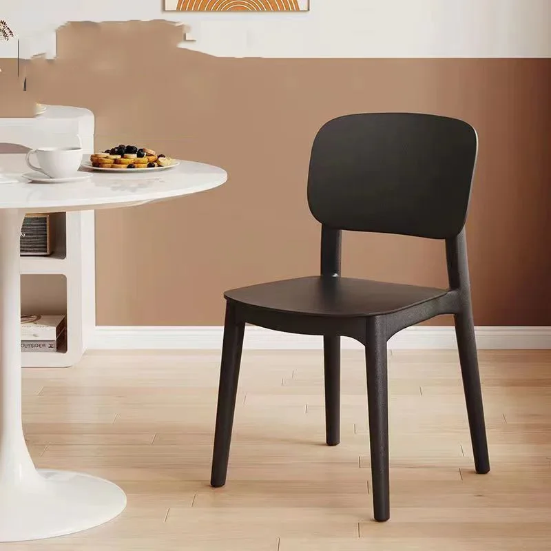 

Comfortable Dining Chairs Modern Luxury Trendy European Dining Chairs Plastic Kitchen Chaise Salle A Manger Home Furniture