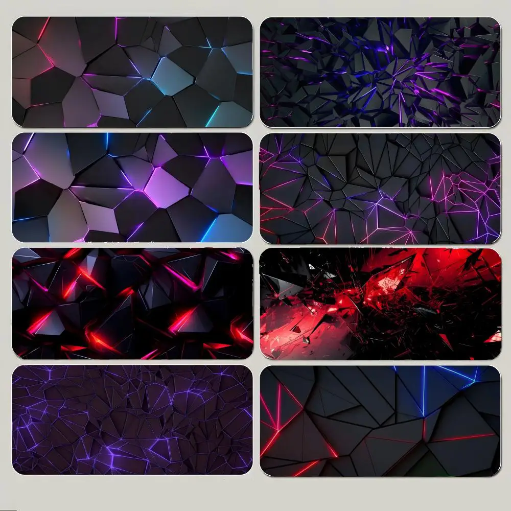art aesthetic C-Cool Broken Sense Mouse Pad Large Gaming Mousepad with Thick Stitched Edge Non-Slip Desk Mat