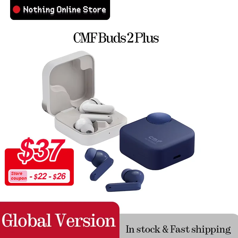 CMF Buds 2 Plus 12mm LCPドライバー搭載で豊かでバランスの取れたサウンド、50dBハイブリッドANC
