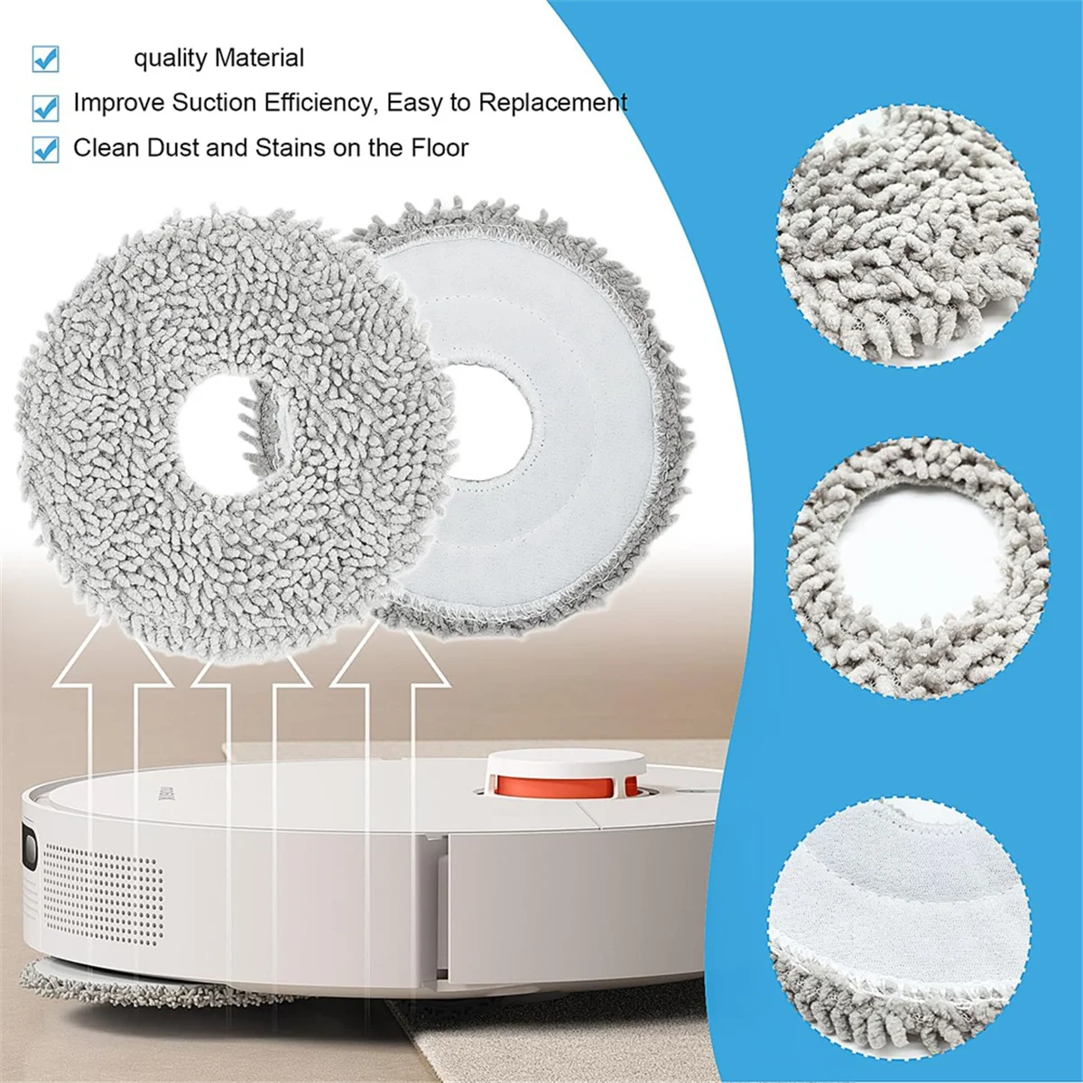 Новая запасная часть для аксессуаров для Xiaomi X20+, X10+, для Dreame L10s Pro Gen 2, L10s Ultra, L10 Ultra, робот-пылесос