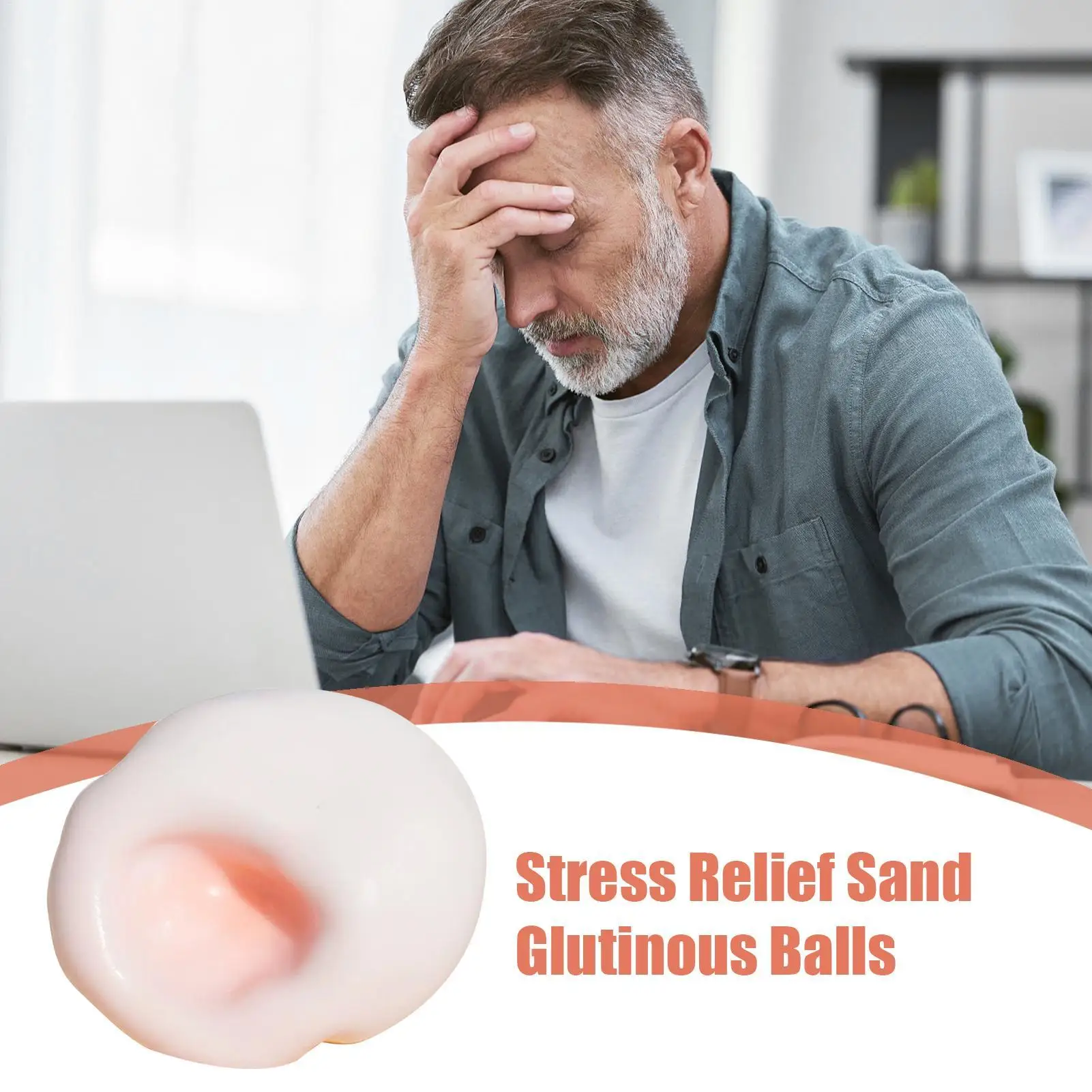 Coconut Oil Squeeze Fidget Toys Stress Relieving Toy Ultra-Thin Skin Blind Box Shapeable Venting For Adults Gifts