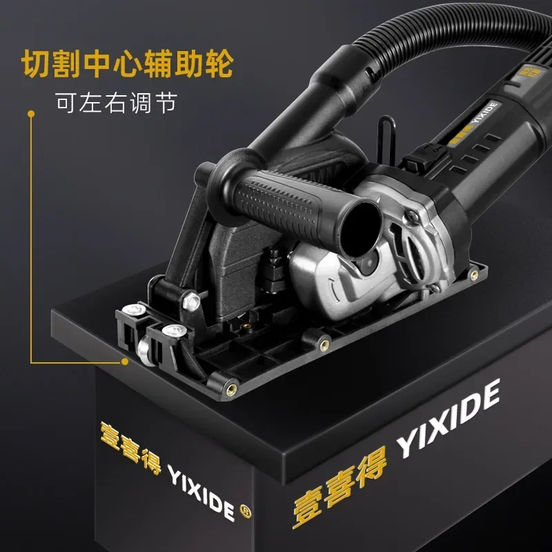 Electric Tile Grout Removal Tool Angle Grinder Slotting Machine Seam Cleaning Tool Grout Remover Tile Gap Cleaner