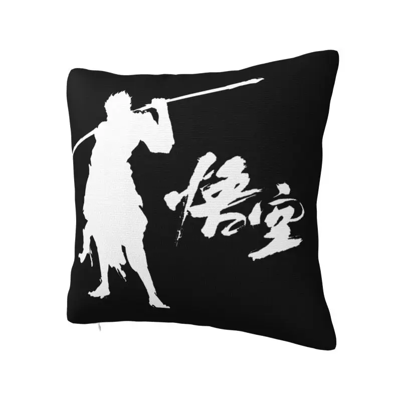 Custom Nordic Style Monkey King Wukong Myth And Folklore Cushion Covers 40x40cm Throw Pillow Case for Sofa Square Pillowcase