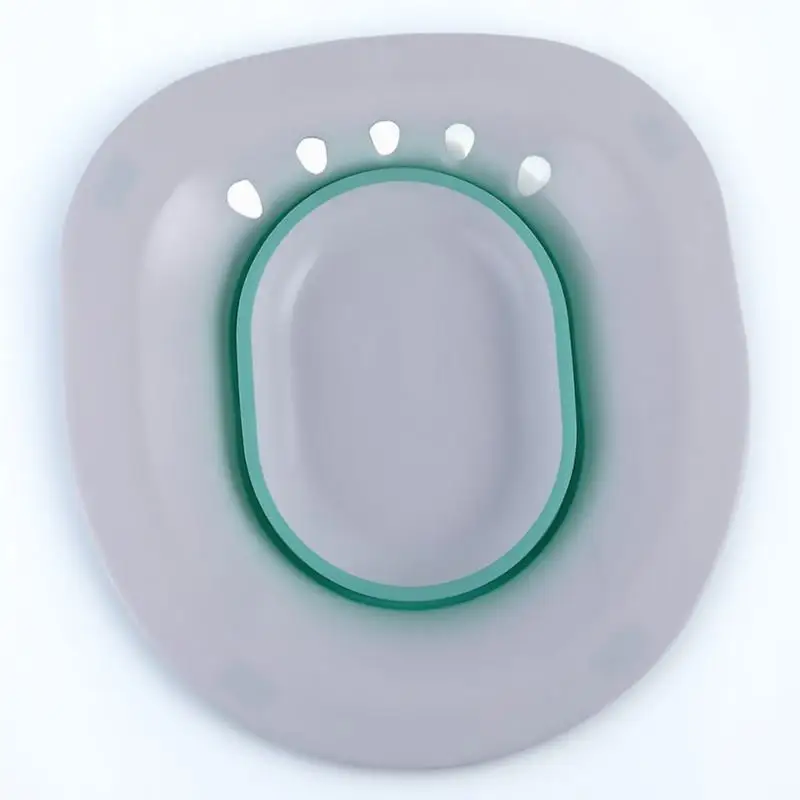 1 قطعة حمام سيتز للنساء الإناث الجزء الخاص رعاية الأم المحمولة بيديت حوض المسنين الورك غسل المرحاض مرفق الأخضر