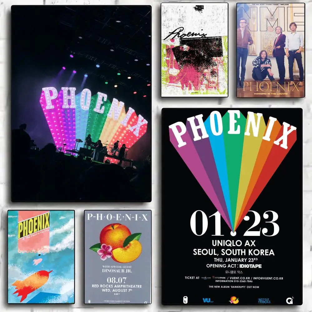 band P-Phoenix-X Painting Calligraphy Nature Inspired Artwork for Living Room  Home Decoration