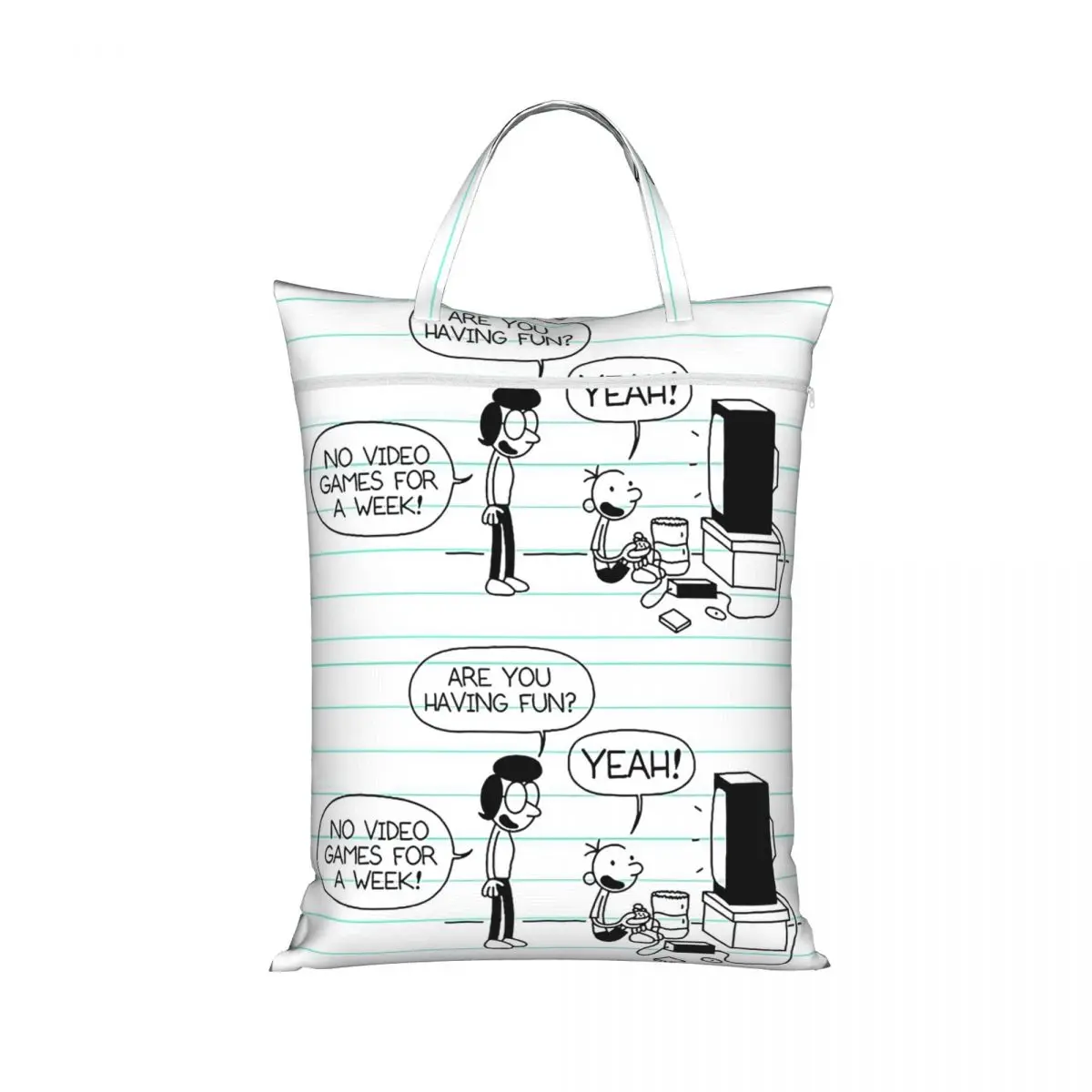 Diary Of A Wimpy Kid No Video Game For A Week Laundry Collector Foldable Laundry Basket Home Organizer Basket Home Organizer