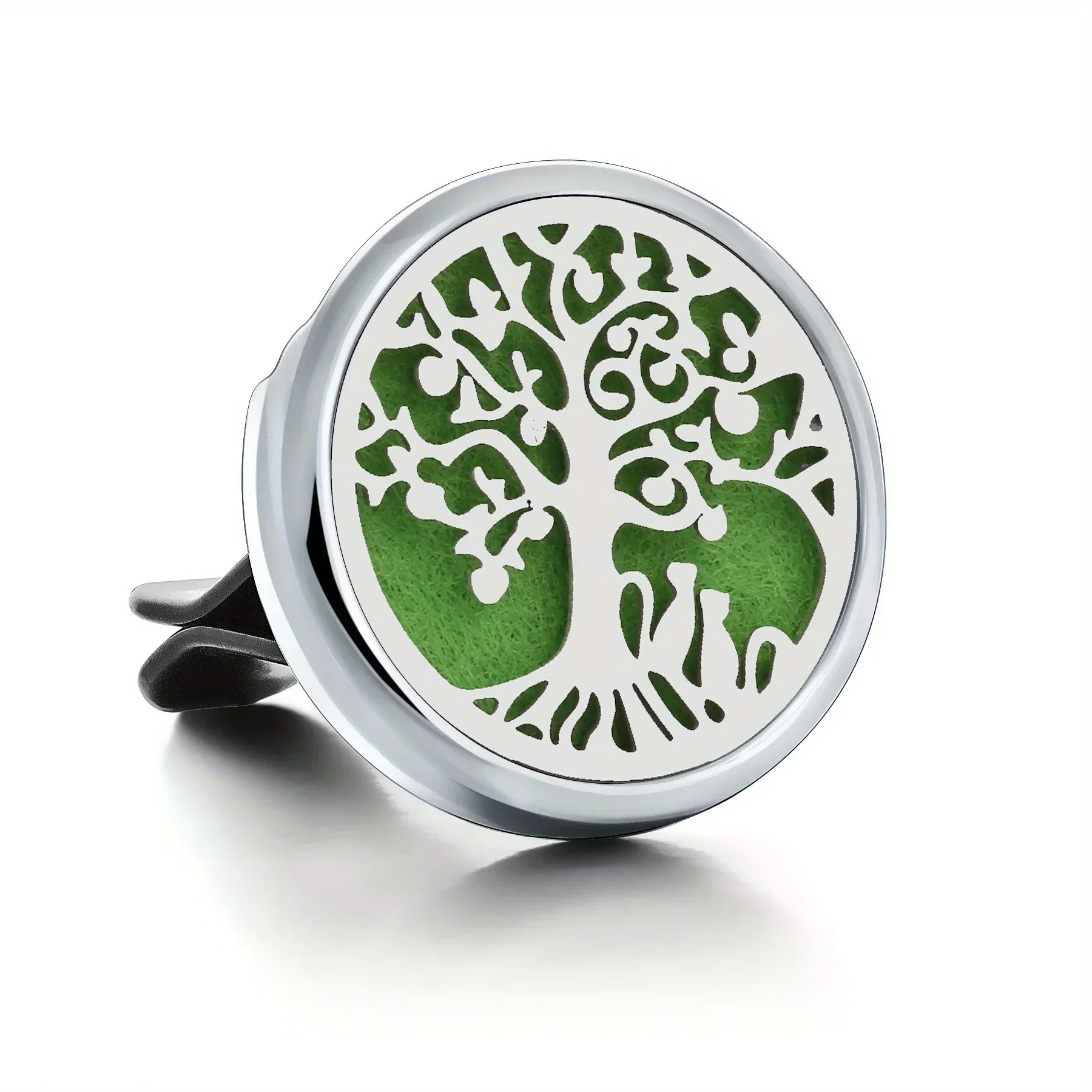 1pc Refillable Car Air Freshener Perfume Diffuser Clip, Auto Air Vent Car Interior Accessories, Car Aromatherapy Diffuser