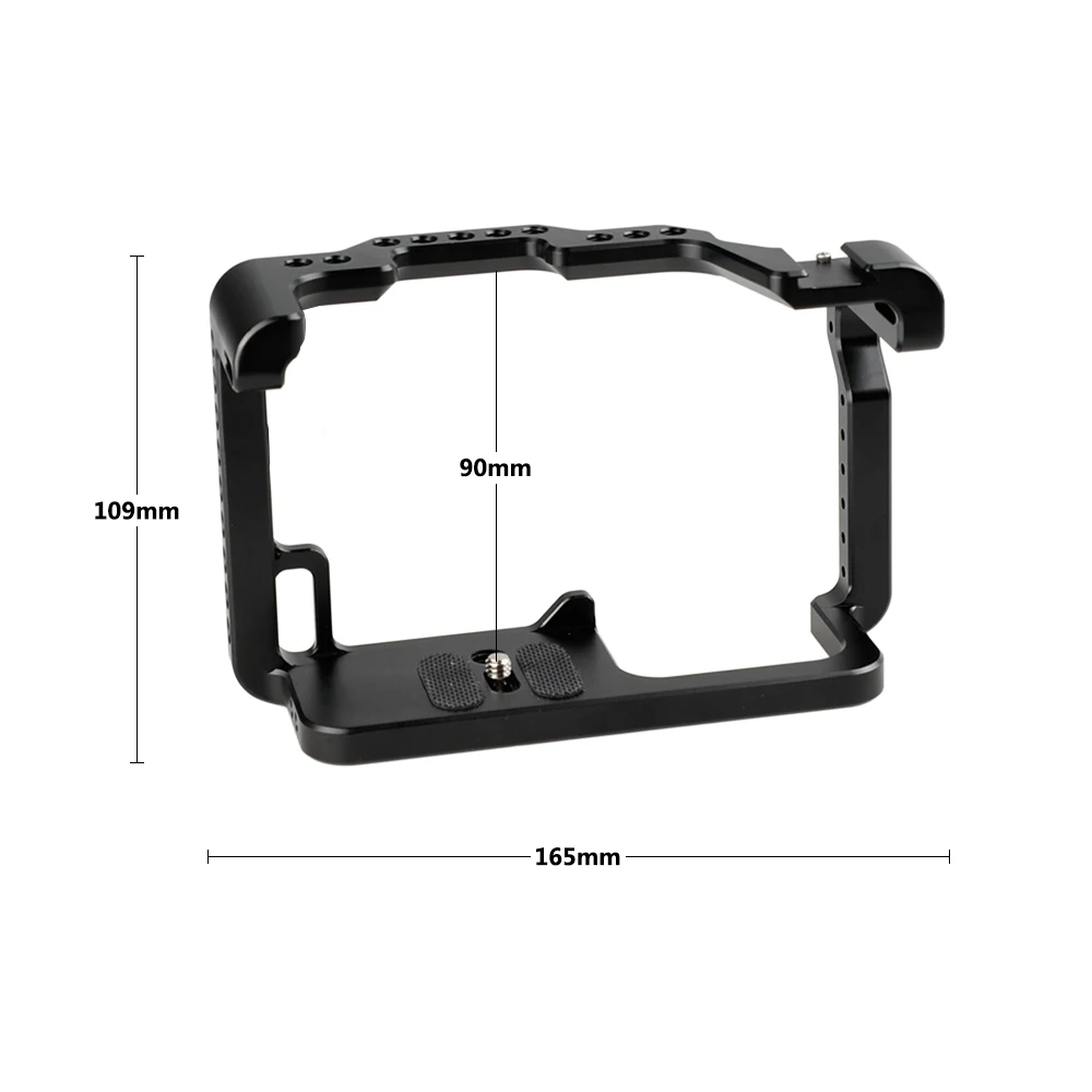HDRIG-jaula de cámara para Panasonic GH5, marco completo con montaje de zapata para cámaras Panasonic GH5 DLSR