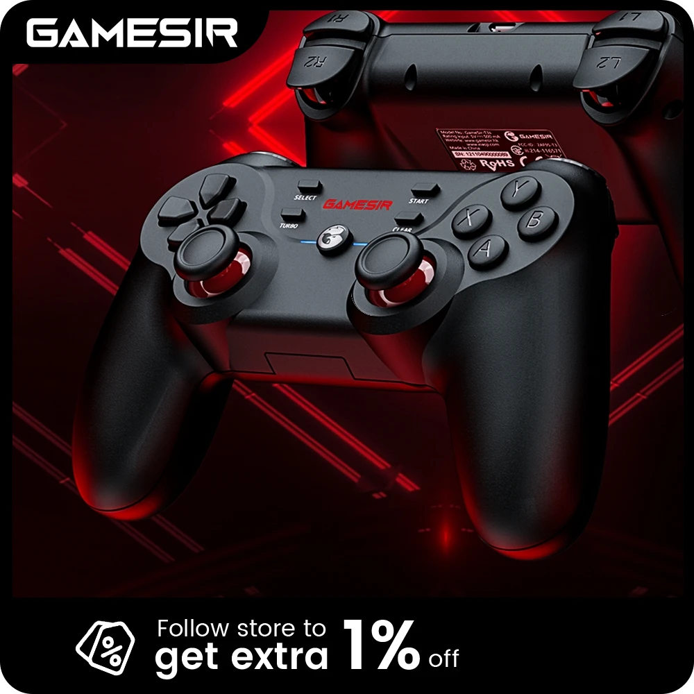 GameSir T3s Bluetooth 5.0 Gamepad Wireless Switch Game Controller for Nintendo Switch Android Cellphone Apple iPhone and PC