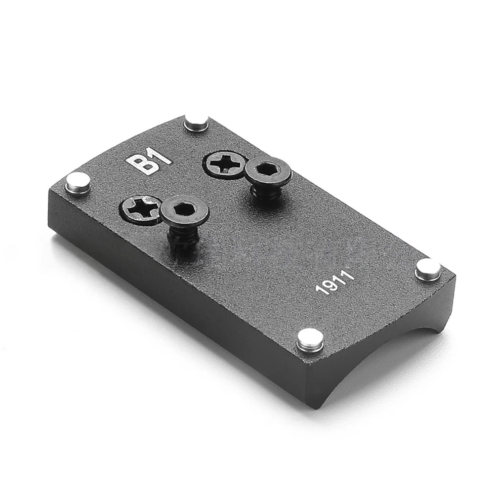 Red Dot Sight Mount Base – Universal Adapter Plate for 1911, HK USP, P226, XD – Fits RMR/Docter (Choose A1/B1/D1/E1/F1) view 3