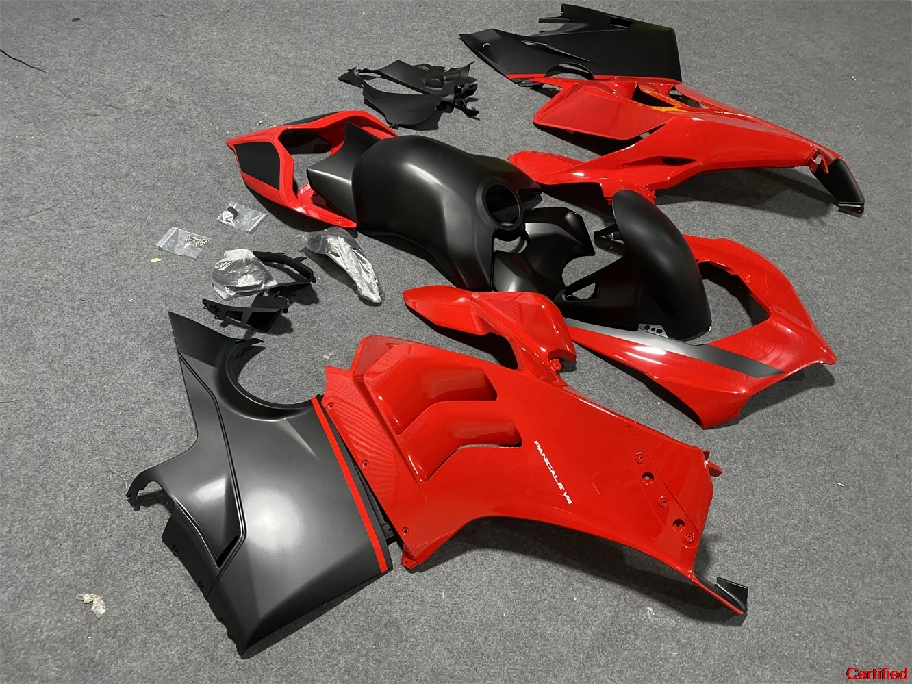 

Комплект обтекателя для Panigale v4 v4s 2018 2019 2020 2021 2022, красный