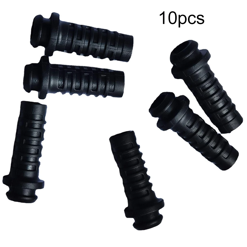 10pcs 3/4/5mm Cables Gland Connector Rubber Strain Relief Cords Boots Wire Sleeve Polyamide PA6 V-2 Wire Cable Sleeves