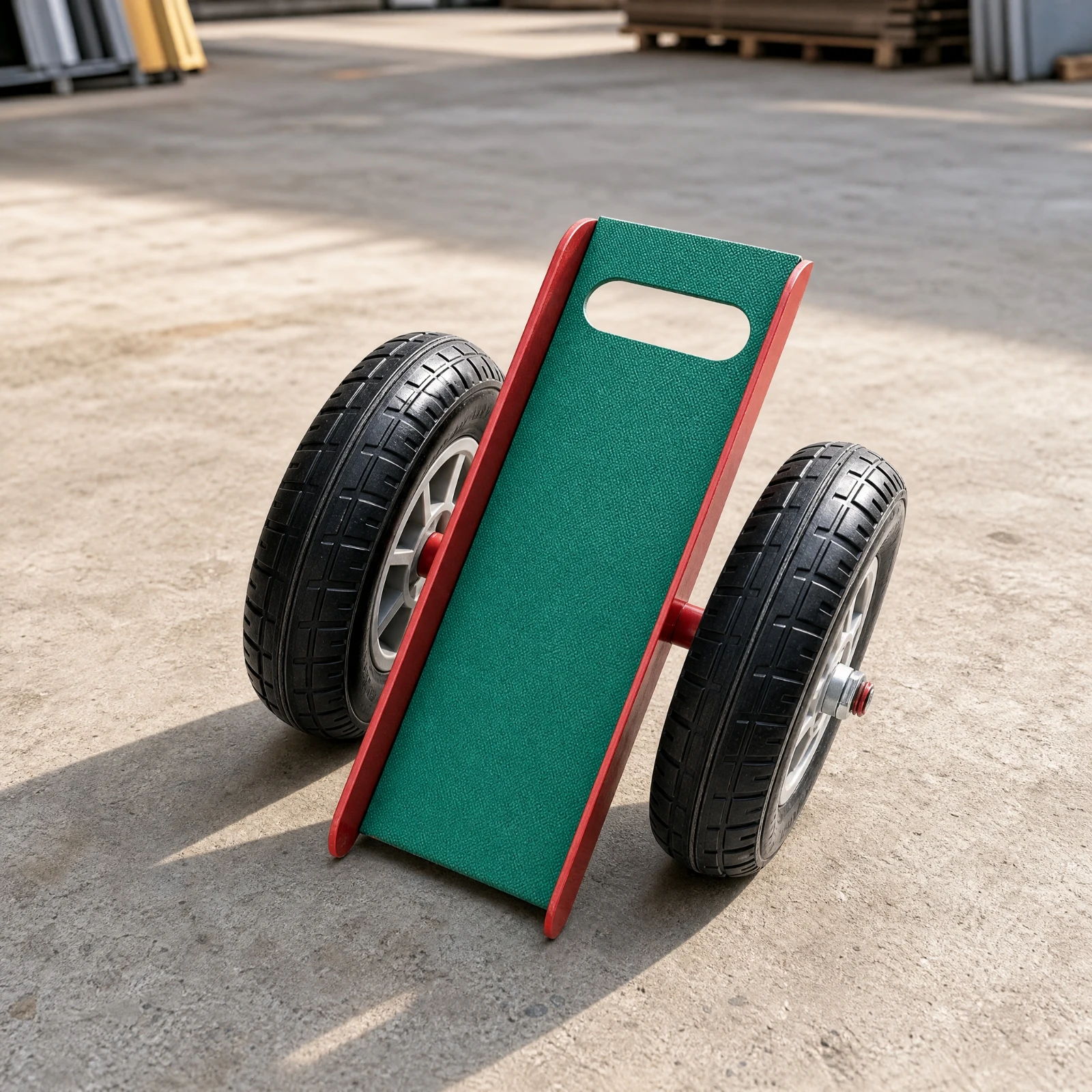 Portable Material-Handling Cart Adjustable Panel Moving Cart Compact for Renovation Work, Workshops
