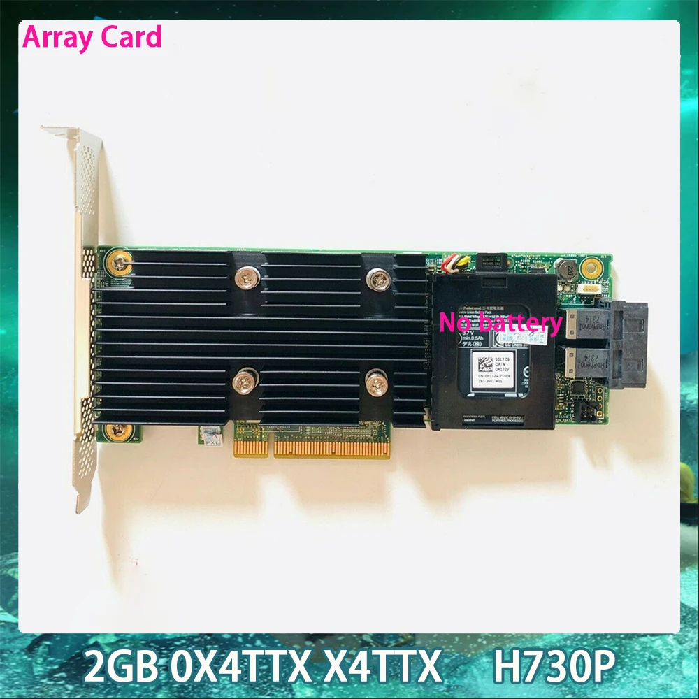 For DELL H730P PCI-E RAID Disk Array Card 2GB 0X4TTX X4TTX