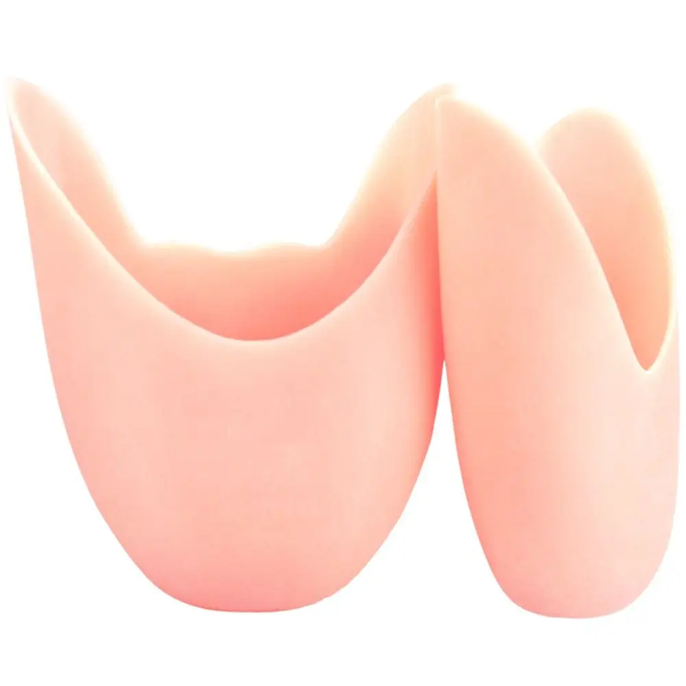 Silicone Ballet Toe Pads Soft Material Pointe Shoes Shoes Toe Protector Cushion Topper Foot Care Toe Cap Cover Adults Children