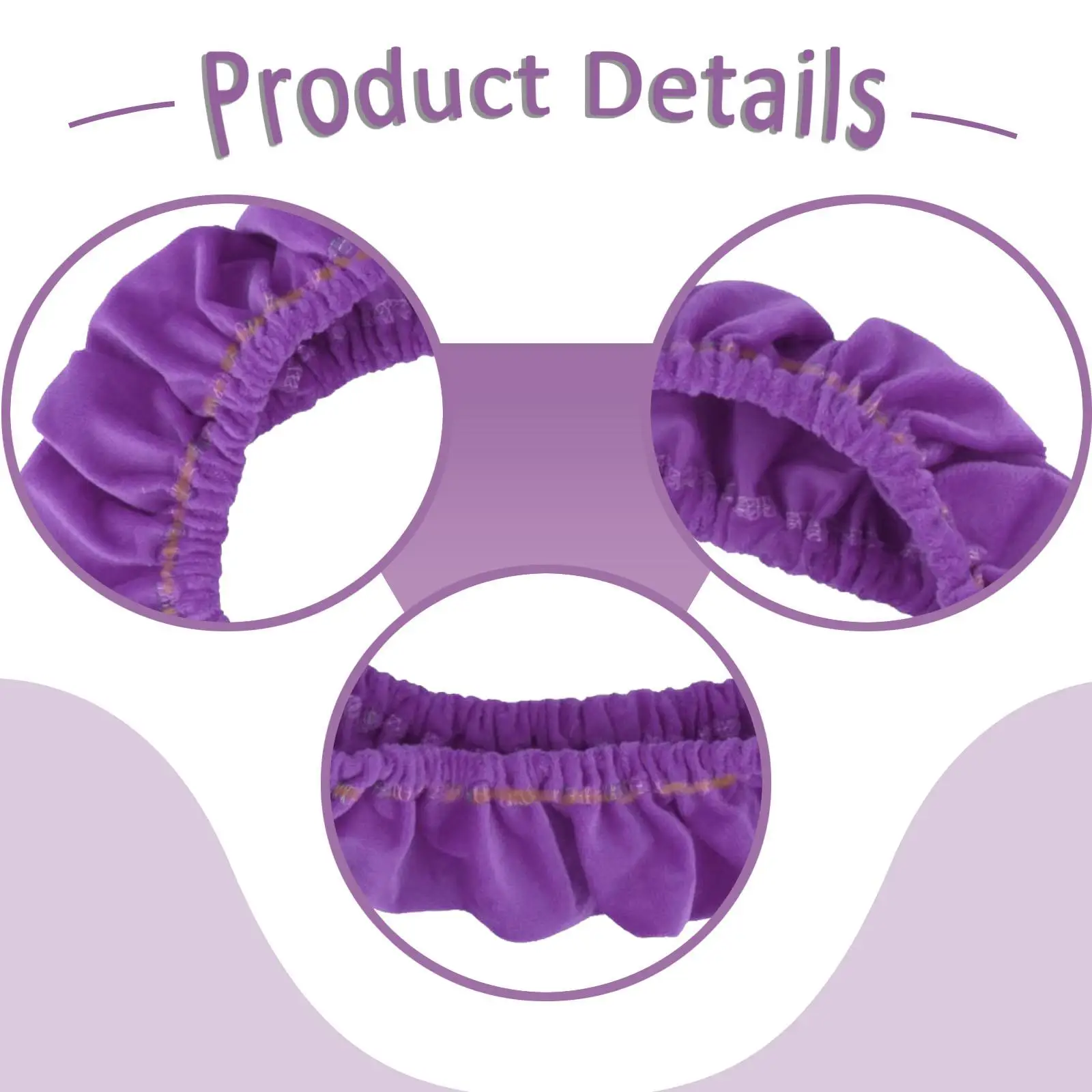 Funda protectora de terciopelo suave para aro de gimnasia rítmica, antiarañazos, para aro de danza, equipo portátil de calistenia.