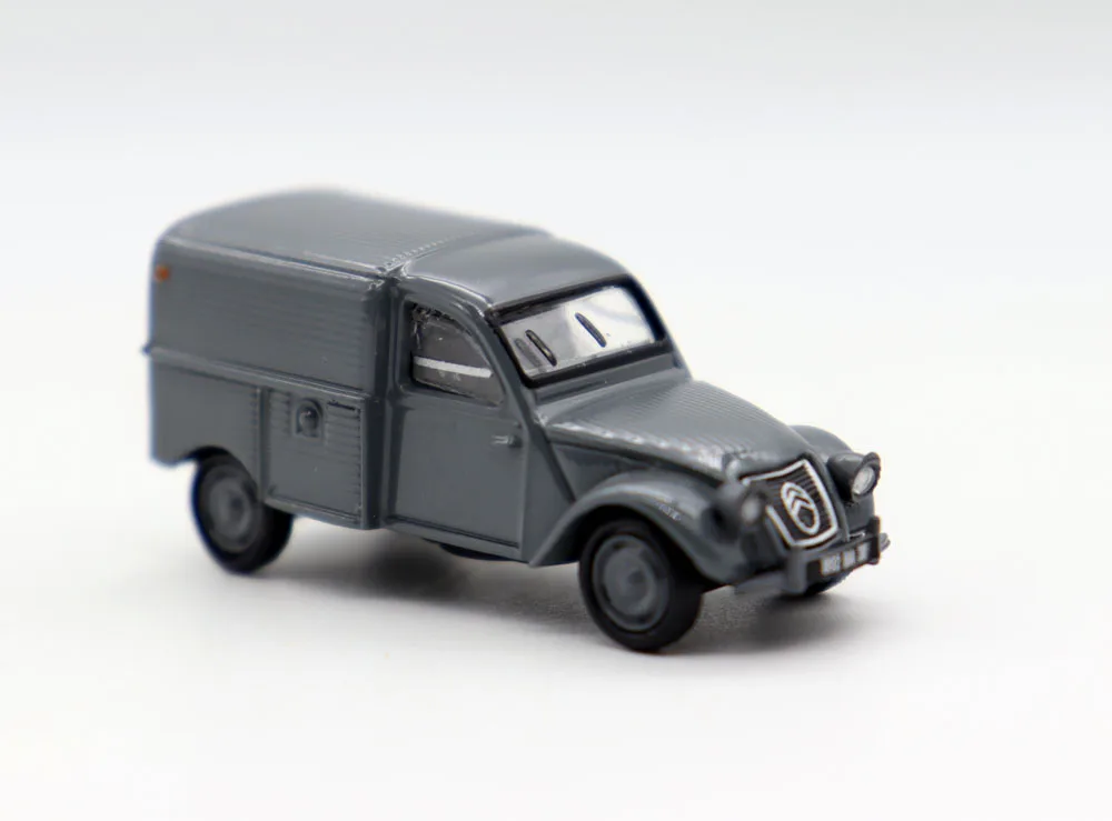 New 1 87 CiitRroenn 2CV AU 1953 HO Scale Toy Cars Diecast Simulation Model for Collection Gift