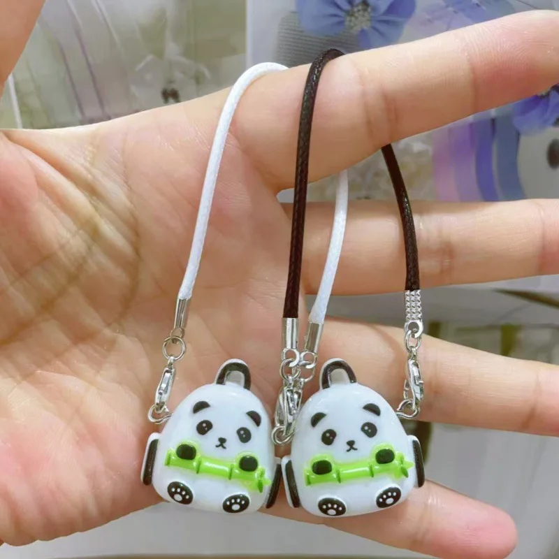 Aksesori Pakaian untuk Boneka Labubu 15 Cm 17 Cm Generasi Pertama Hingga Ketiga Keranjang Bunga Panda Liontin Tas Kalung