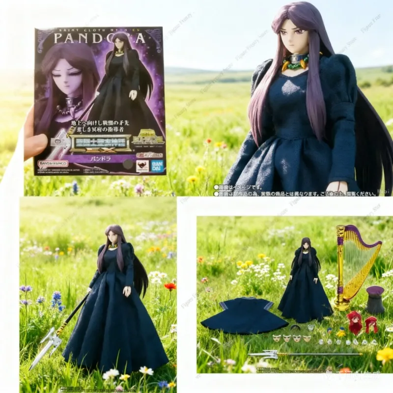

Коллекционная фигурка Bandai Soul of Chogokin Limited Edition Cloth Myth EX: Пандора (Сестра Плутона) из Saint Seiya, полностью подвижная, предварительно окрашенная