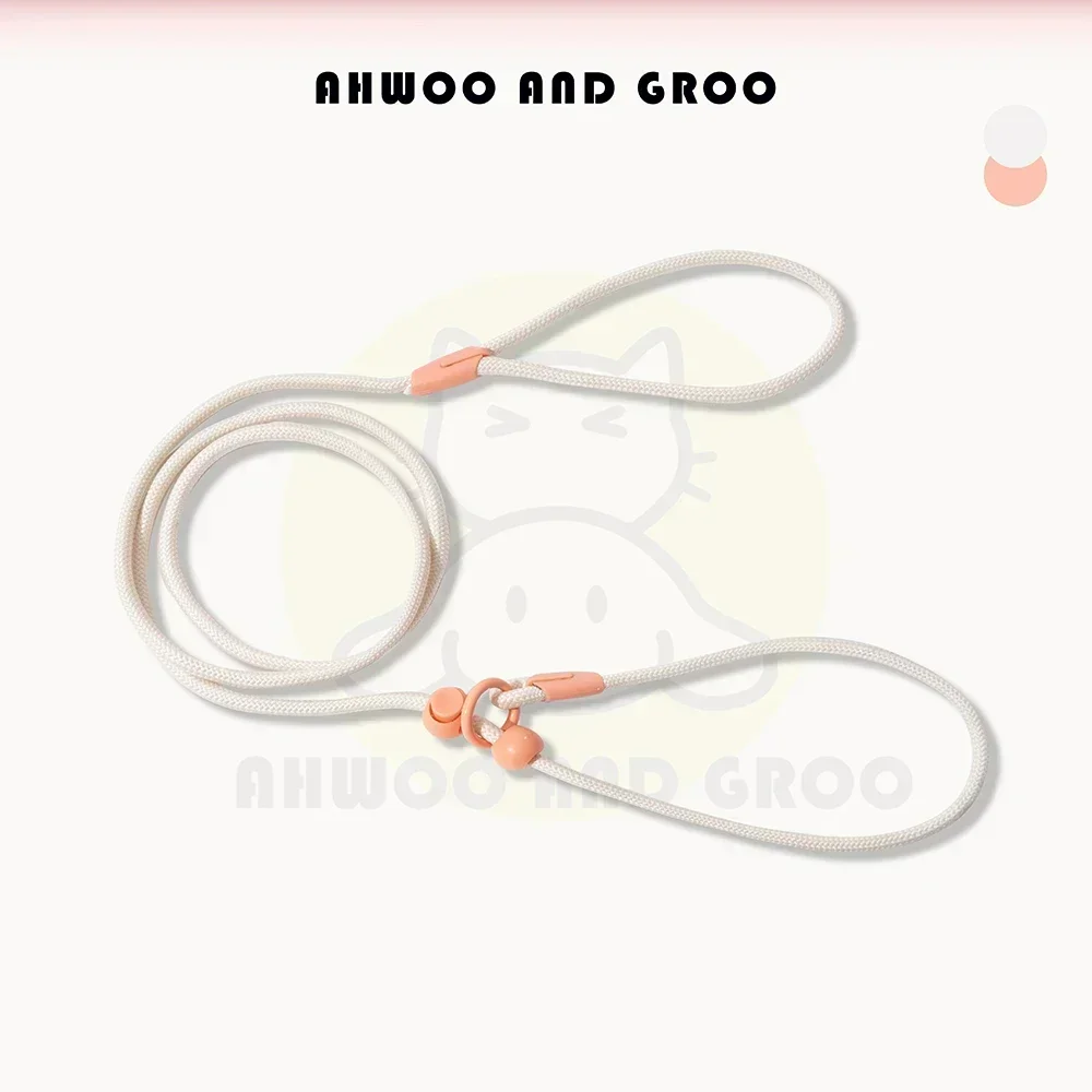 150 cm rundes Trainingseil für Hunde, leichtes Nylon-P-Kettenhalsband, verstellbar für kleine und mittelgroße Hunde, Gehleine, Heimtierbedarf – Detail 21