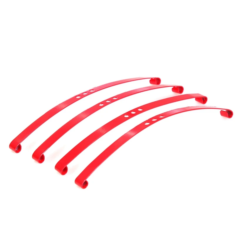 4Pcs Super Soft Steel Front And Rear Axle Shock-Absorber Leaf Spring For RC4WD· TF2· 1/10RC Car Upgrade Parts Accessorie