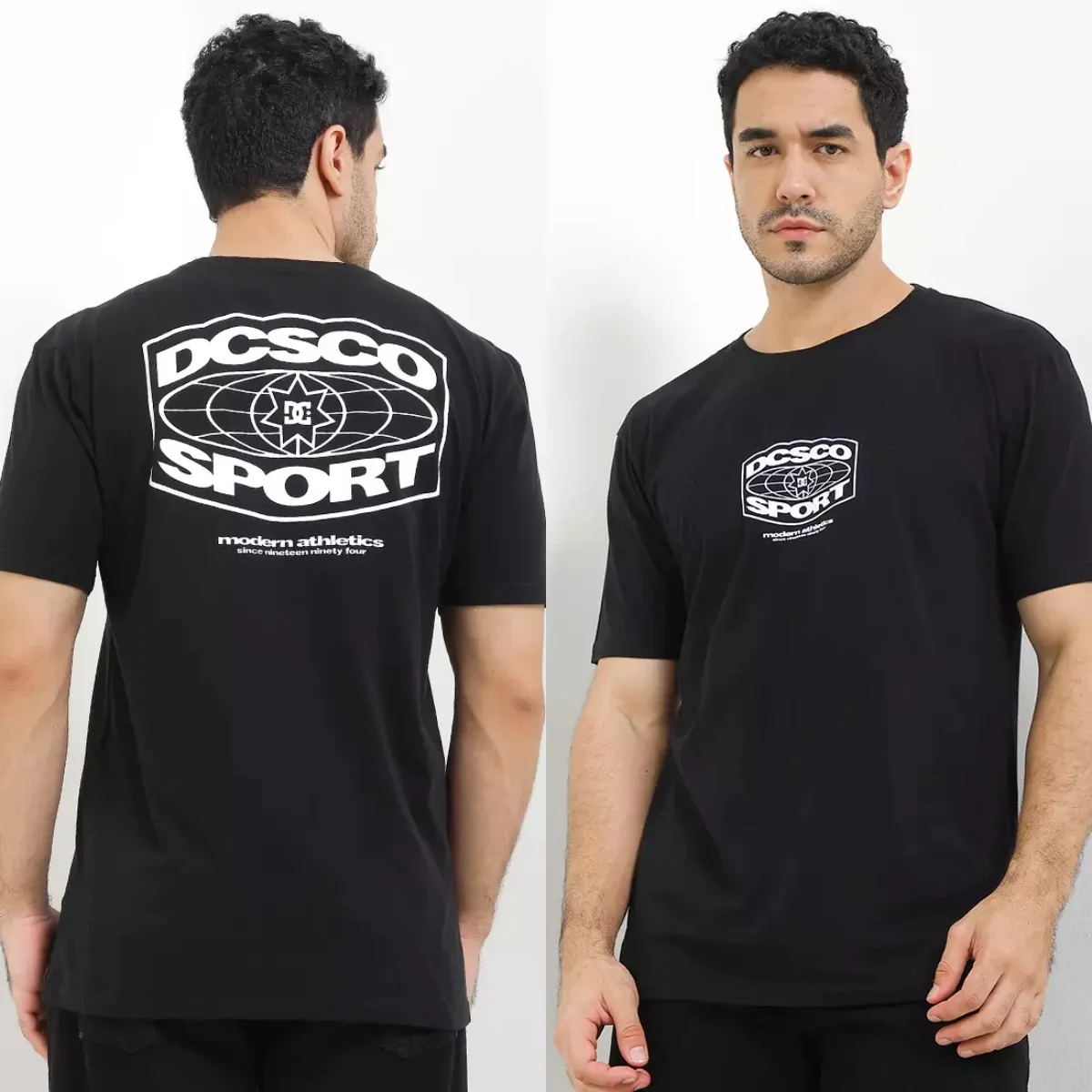 Camiseta de algodón con gráfico de la marca DC Nostalgic Classic Skateboarding Extreme Sports, ropa de calle de verano para hombres y mujeres