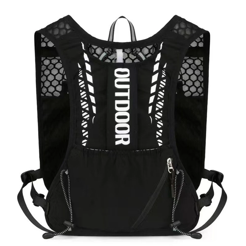 Hydration Running Vest Lightweight Reflective Marathon Trail Backpack Outdoor Sports Water Bottle Bag Men Women