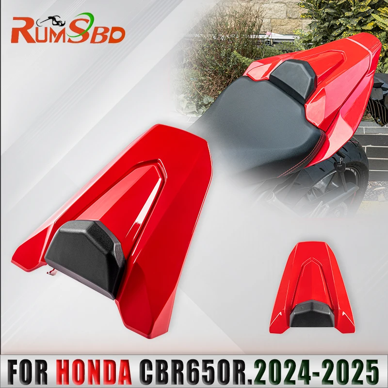 

Rear Seat Cover For Honda CBR650R 2024 2025 Motorcycle Rear Passenger Pillion Fairing solo Seats Cowl cb650r cbr650r Parts