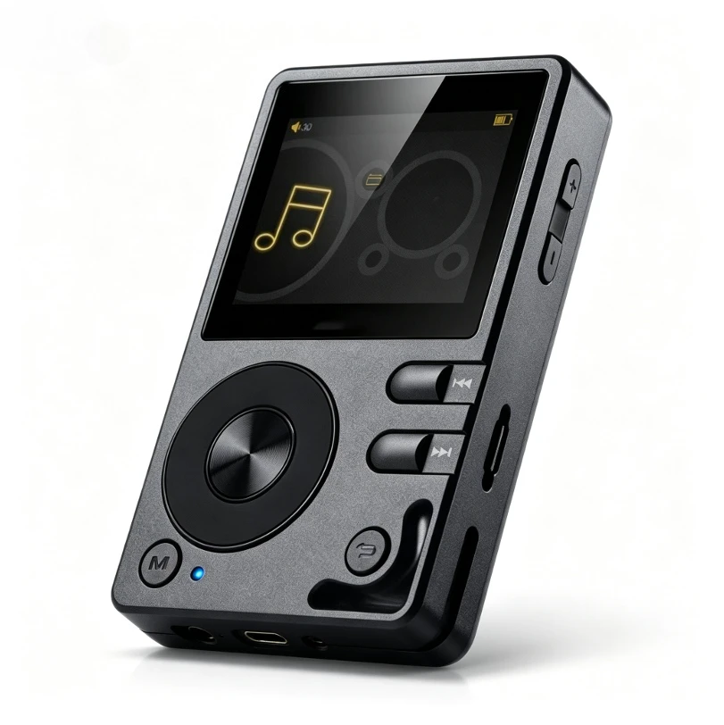 Portable HiFi Lossless MP3 Player Support DSD128 Bluetooth USB DAC Max 512GB TF Card High Resolution Music Player