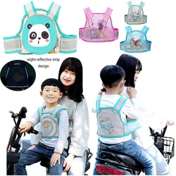 Baby Kids Veiligheid Motorfiets Riem Kind Veiligheidsgordel Rijden Harnas Motor Cycle Baby Bandjes Adem Anti-Val Verlies Bescherming riem