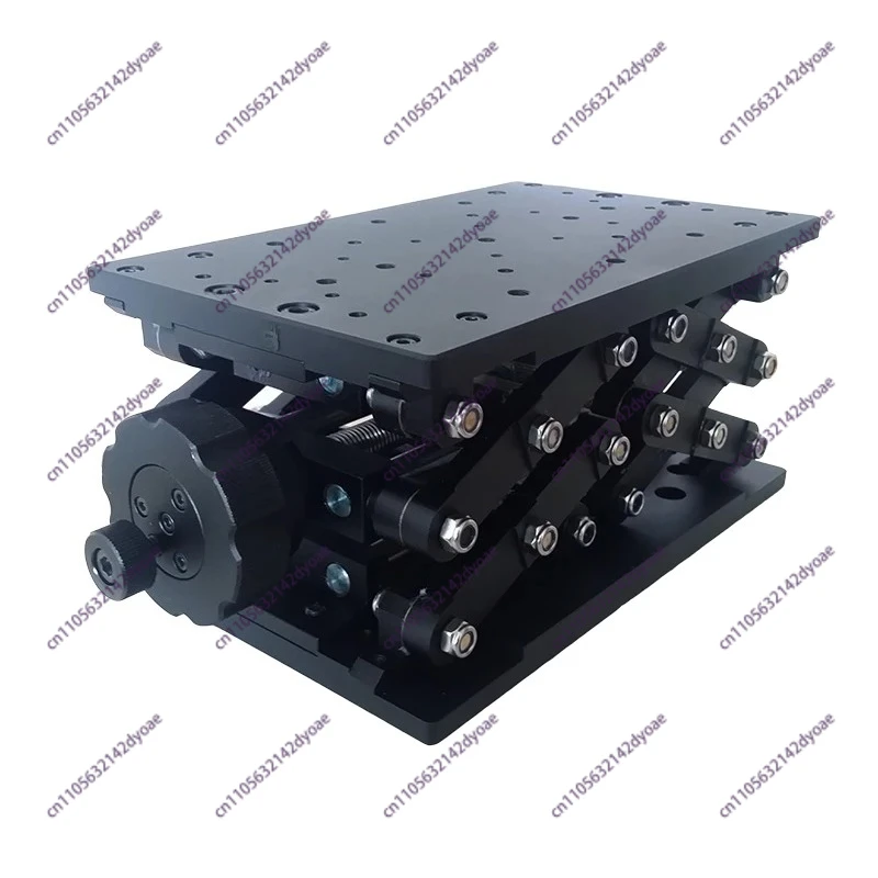 

60mm Travel Z-axis Manual Lift /Manual Lab Jack Elevator Optical Sliding Lift lifting platform PT-SD408 (with ruler) High Precis