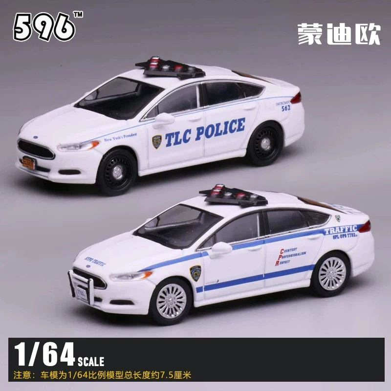 

596 Model 1/64 Scale Mondeo Series Alloy Simulation Car Model Static Collection Decorated Holiday Gifts Toys Souvenir Gift