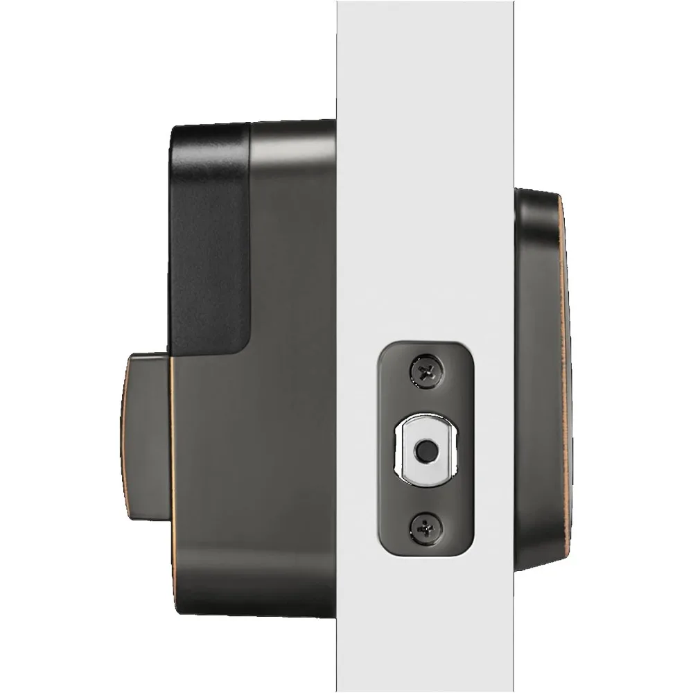 Yale Home Assure Lock 2 Catenaccio, Serratura per porta d'ingresso senza chiave in nichel satinato con tastiera touchscreen digitale e connessione Bluetooth