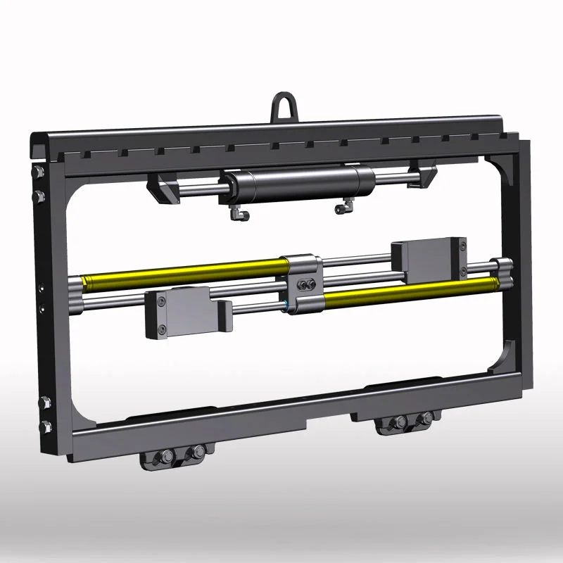 High Quality Forklift Attachment Side Shifter Fork Positioner Hinged Fork 2 Ton 3 Ton Japanese Standard