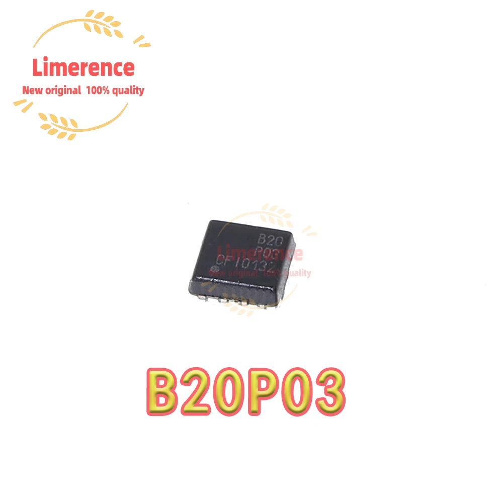 (5 piezas) 100% nuevo B20P03 B20N03 EMB20P03 EMB20N03 EMB20P03V EMB20N03V EMB09N03V B09N03 09N03 QFN