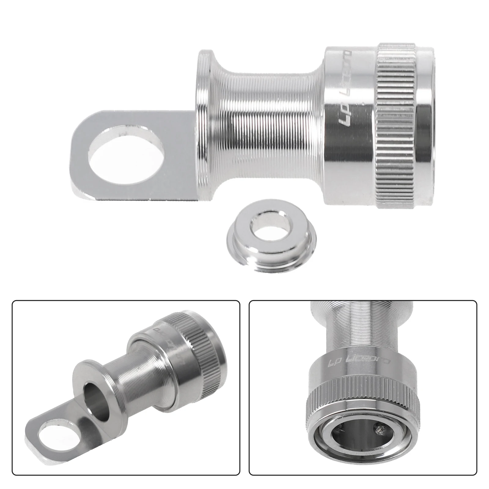 

1pcs Bicycles Pedal Mount Fixing Adapter Pedals Mount- Fixing Adapter Portable Quick- Release Pedal Holder Buckle Parts