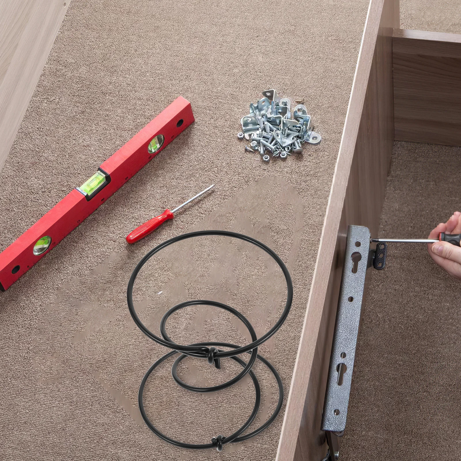 

4Pcs Sofa Springs 5 Inch High Strength Replacement Parts for Recliner Couch Chair Furniture Support Repair Spring Clips