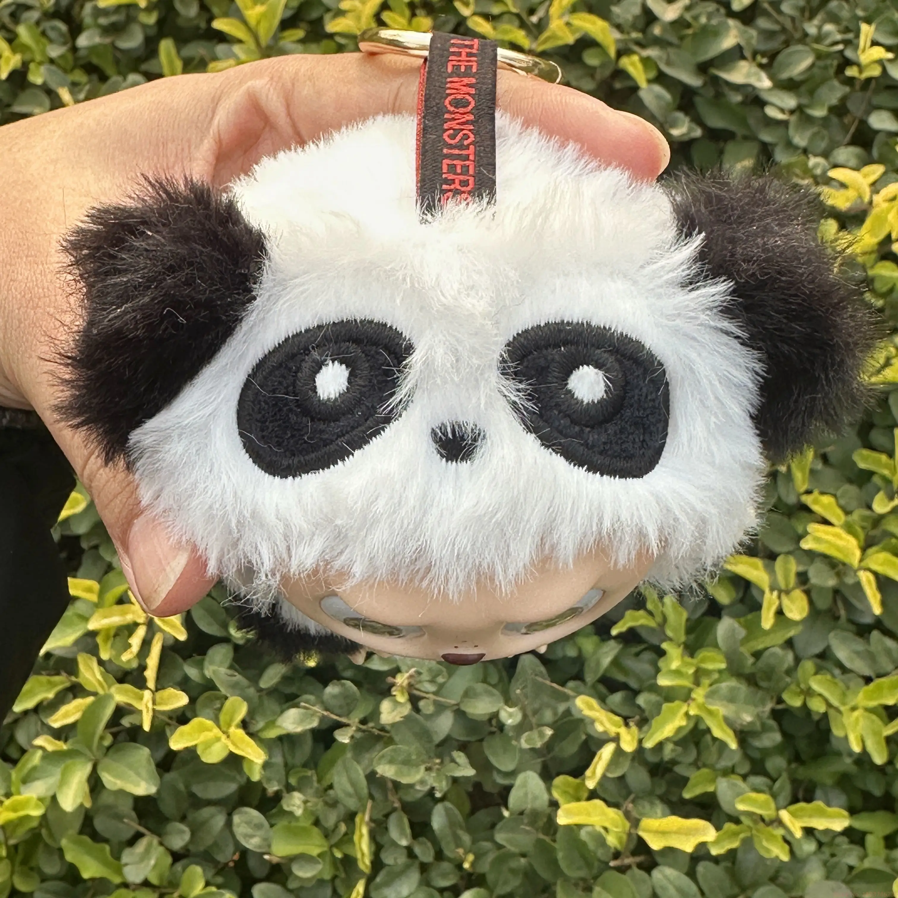 Nuovo arrivo Monster Labubu Serie Panda cinese Crea bambole in vinile fatte a mano con cambiamento Ornamento Replica Giocattoli da tavolo Regali di compleanno