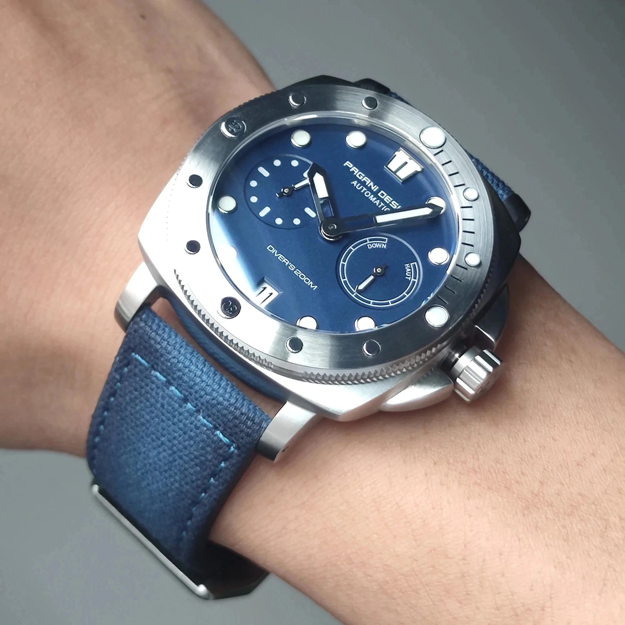 2026 PAGANI DESIGN Luxury Men\'s Automatic Mechanical Watch Sapphire Stainless Steel PD1767 Diving Waterproof Watch reloj hombre