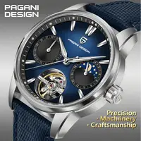 2025 Pagani Design nueva marca de lujo reloj mecánico automático 41MM reloj de hombre de acero inoxidable 100m reloj de hombre impermeable