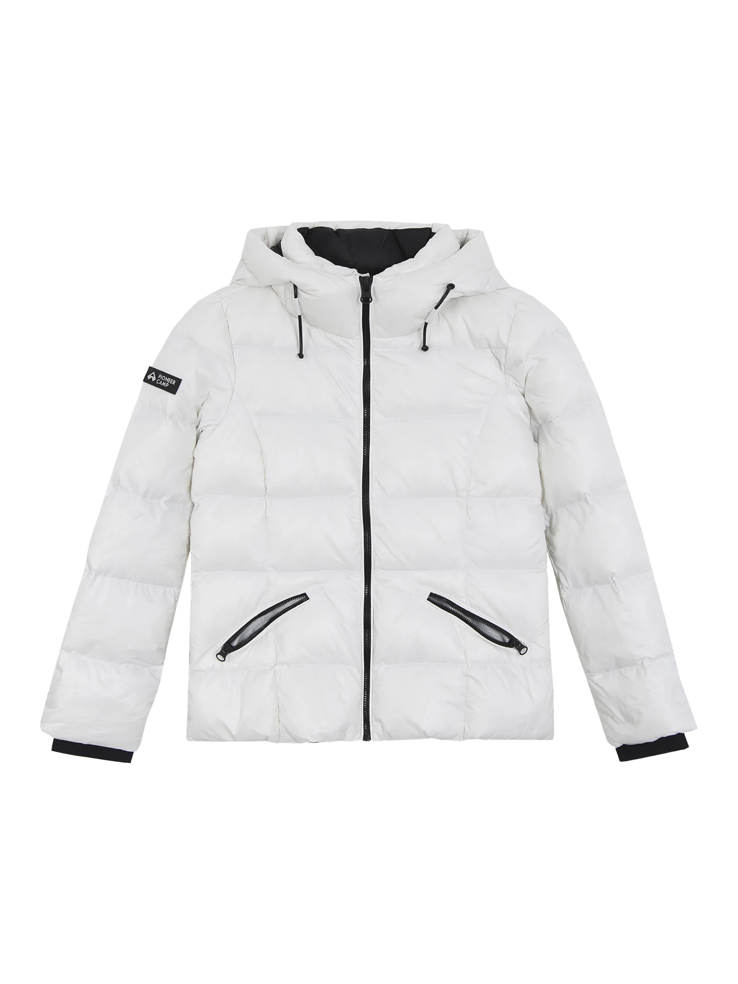 Chaqueta de Plumón para Mujer Estilo G, Invierno 2025, Nueva, Plumón de Pato Blanco, Abrigo Cálido con Capucha, Corte Recto...