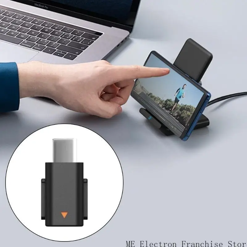 Портативный USB -адаптер смартфонов T5EA для MIC MINI MINI COMNTOMPLENCENTER Microphone Accessories Accessories Accessories