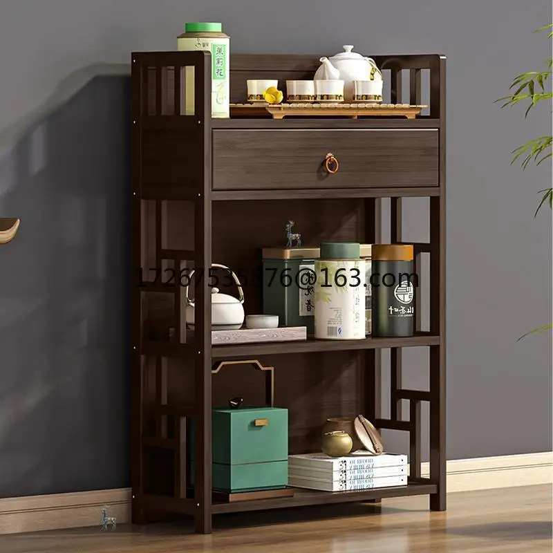 

Display cabinet Multi-layer tea storage cabinet Living room Small Bogu rack Tea rack Shelf Tea room